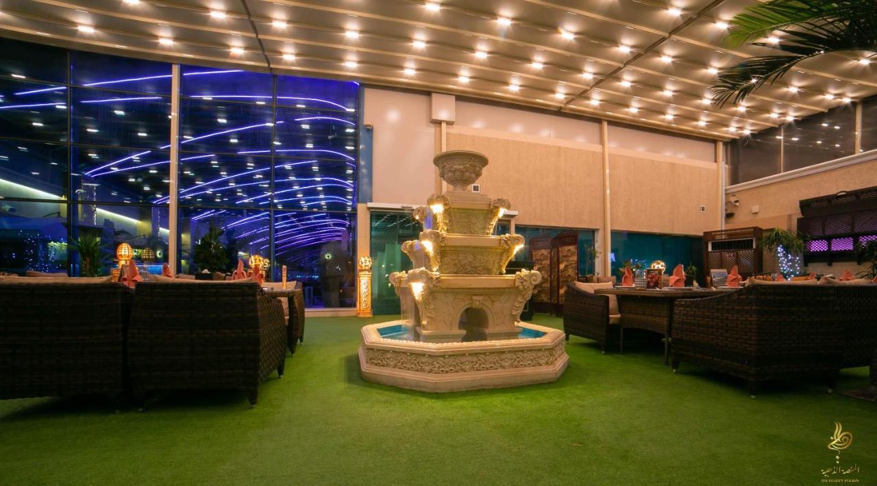 카사블랑카 그랜드 호텔 제다 외부 사진 Fountain at the hotel